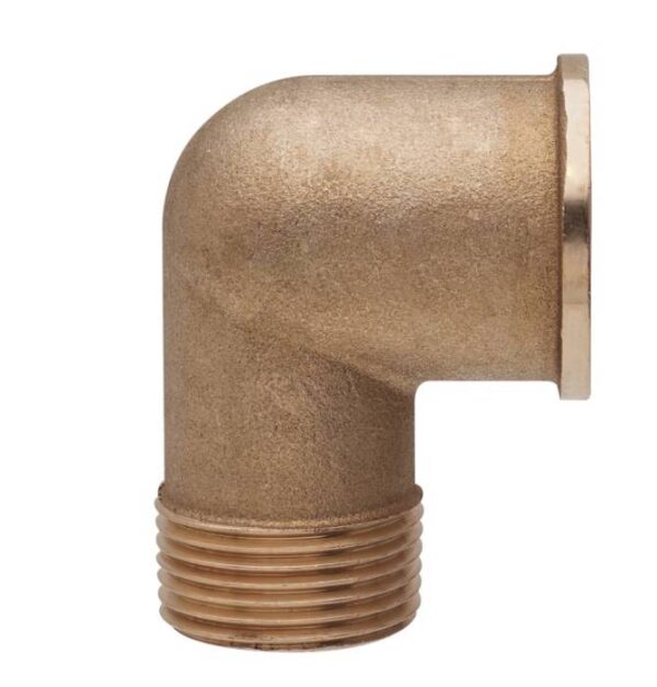 Mosadz koleno 6/4" MF