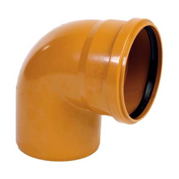 PVC koleno kanal. 160/87°